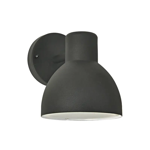 ^SAND BLACK WALL LUMINAIRE BERO MINI 1XE27 MAX.10W LED IP44 WITH OPAL PC DIFFUSER