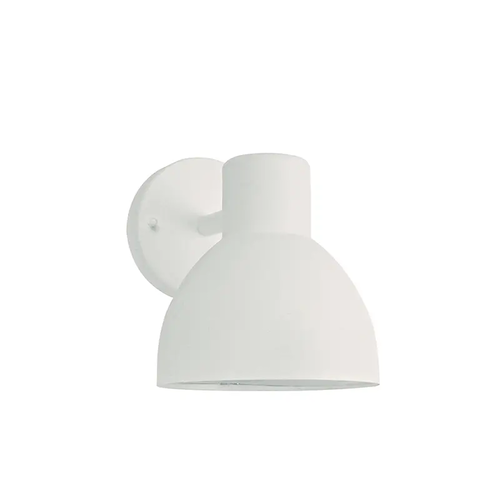 ^ПЯСЪЧНО БЯЛ АПЛИК BERO MINI 1XE27 MAX.10W LED IP44 С ОПАЛОВ PC ДИФУЗЕР