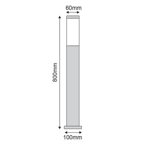 ГРАДИНСКО ОСВЕТЛЕНИЕ 80CM КВАДРАТНО - изображение 2
