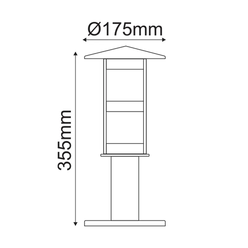 Градинско осветление 35CM - изображение 2