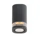 ^GU10 CEILING LUMINAIRE 230V AC DARK GREY IP54 MAX.35W
