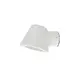 ^ПЯСЪЧНО БЯЛ АПЛИК VIDA 1XGU10 MAX.35W IP44 С ПРОЗРАЧНО СТЪКЛО