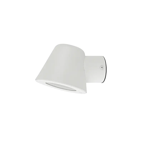 ^ПЯСЪЧНО БЯЛ АПЛИК VIDA 1XGU10 MAX.35W IP44 С ПРОЗРАЧНО СТЪКЛО