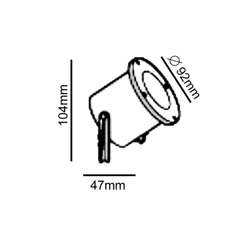 Garden light GU10 Grey - изображение 2
