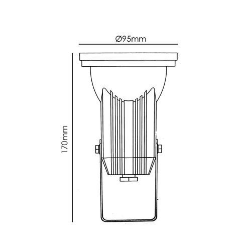 Garden light GU10 Grey - изображение 2