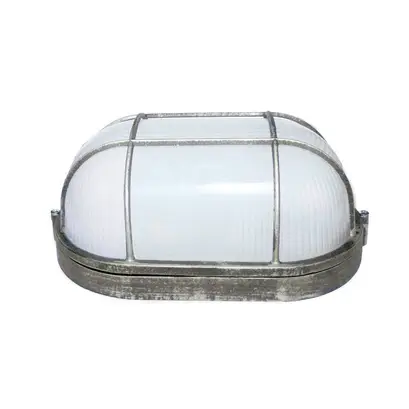 КОРАБНА ЛАМПА Ε27 272mm ЗЛАТНО ЧЕРНА С РЕШЕТКА