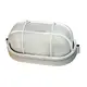 BULK HEAD Ε27 208mm GREY WITH GRID
