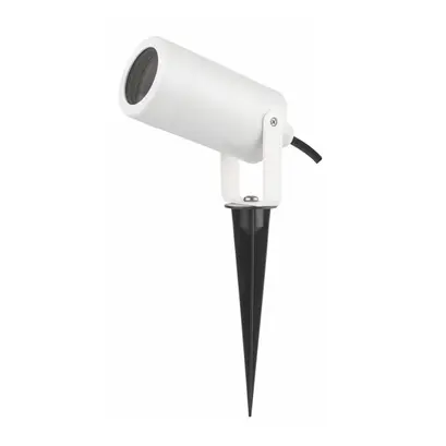 БЯЛ ПРОЖЕКТОР GU10 MAX. 3W LED IP65 И ГРАДИНСКИ ШИП