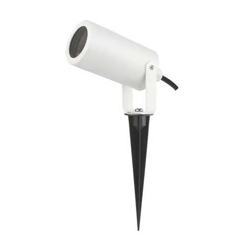 БЯЛ ПРОЖЕКТОР GU10 MAX. 3W LED IP65 И ГРАДИНСКИ ШИП