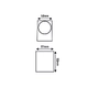 GU10 WALL LUMINAIRE  PLASTIC 230V AC DARK GREY IP65 MAX 3W LED - изображение 2