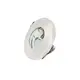 ^  SPOT IP45 WHITE TRANSPARENT GLASS H85