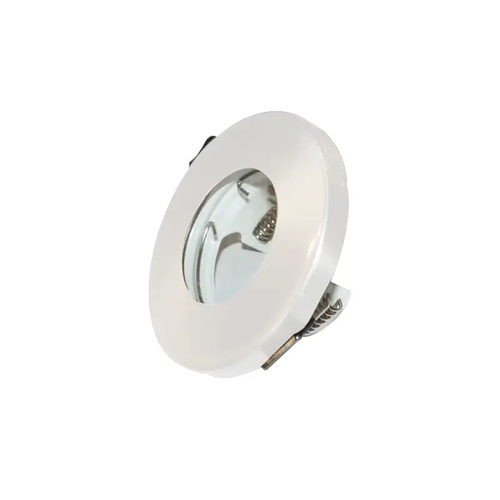 ^  SPOT IP45 WHITE TRANSPARENT GLASS H85