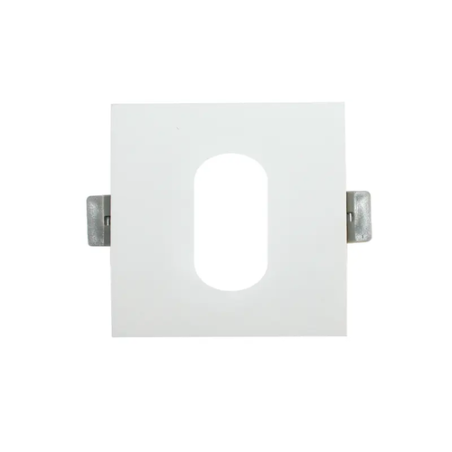 ^  SPOT Νο617 SQUARE OVAL WHITE ALUMINUM 88x88