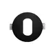 ^  SPOT Νο618 ROUND OVAL BLACK ALUMINUM H88