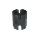 TUBE CONNECTOR BLACK