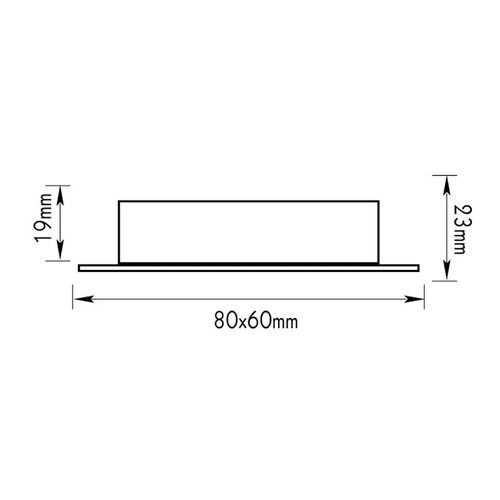 Rectangular down light G4 NM - изображение 2