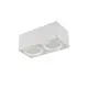 ^  SPOT CEILING AR111 DOUBLE WHITE 150x300x120