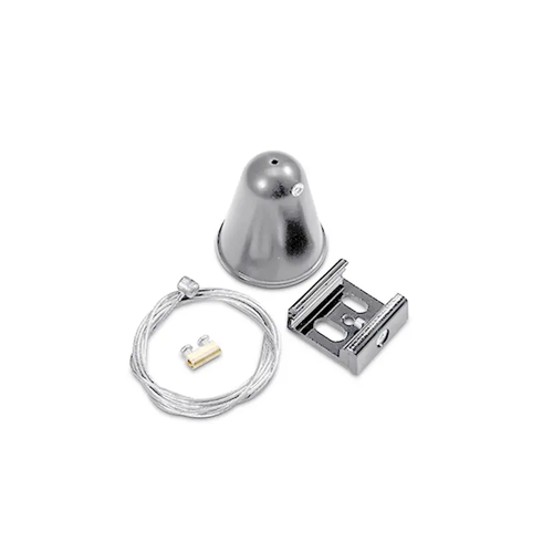 RAIL TRACK 4 CABLE SILVER GRAY