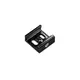 WALL MOUNTED 4 CABLE BLACK