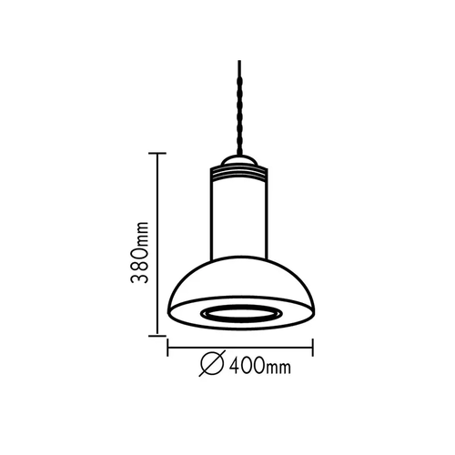 LIGHT BELL SS015 EMPTY E27 - изображение 2