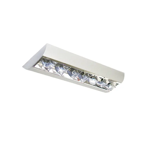 # CEILING LUMINAIRE T8 1Χ36W DOUBLE REFLECTOR STAINLESS STEEL SILVER