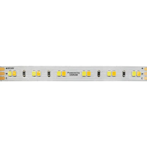 ^LED SMD STRIP 24VDC 18W/M CCT 1720LM/M MAX IP20 10MM CRI90 OSRAM 2835 120LEDS/M 3SDCM 5M REEL5YRS
