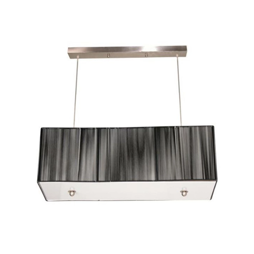 NETTO CLAVIOUS SUSPENDED 2X60W E27 BLACK