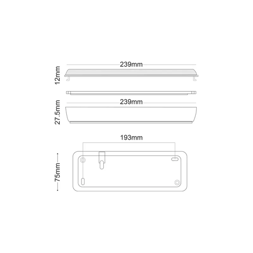 Φ/Σ ПРЕДПАЗИТЕЛИ ЛЕД ЗА СТЕНАТА 2WSMD5730 1,5HRS100LM 6000K 230V - изображение 2