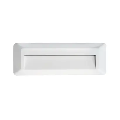LED АПЛИК ПРАВОЪГЪЛЕН БЯЛ 230V AC IP65 2W 3000K 100LM RA80
