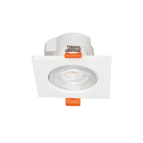КВАДРАТНА ЛЕД СВЕТЛИНА 7Wключ  3000-4000-6000K SMD 230V 40° Ra80 PRE-SET UP 3000K