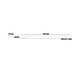 LED LINEAR LUMINAIRE 19W 1650LM 3000K 120° 230V AC IP40 Ra>80 30.000HRS  600mm - изображение 2