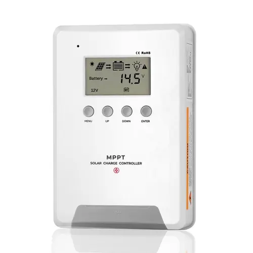 СОЛАРЕН КОНТРОЛЕР ЗА ЗАРЯД MPPT 60A, AUTO 12/24/48VDC + LCD ДИСПЛЕЙ