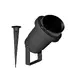 GARDEN SPOT LIGHT GU10 E27 grey RAL7016M