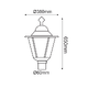 LATERN LAMP MONO TYPE.  RAL C0026 - изображение 2