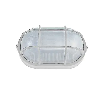 КОРАБНА ЛАМПА E27 208mm БЯЛА С RAL C3619M