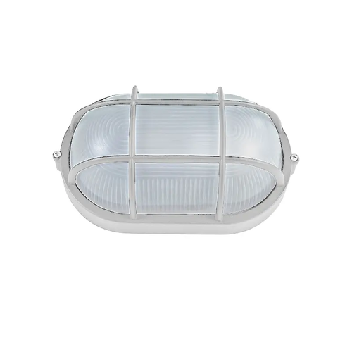 BULKHEAD E27 208mm WHITE WITH RAL C3619M