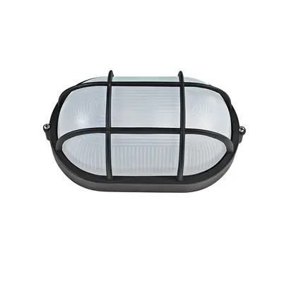 КОРАБНА ЛАМПА E27 208mm ЧЕРНА С RAL C0026
