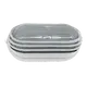 КОРАБНА ЛАМПА ОВАЛНА 21cm С БЯЛ КАПАК RAL C3619M