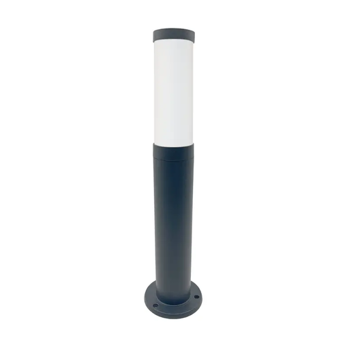 МАЛЪК СТЪЛБ No1032 АЛУМИНИЕВ 40CM E27 СИВ RAL7016M