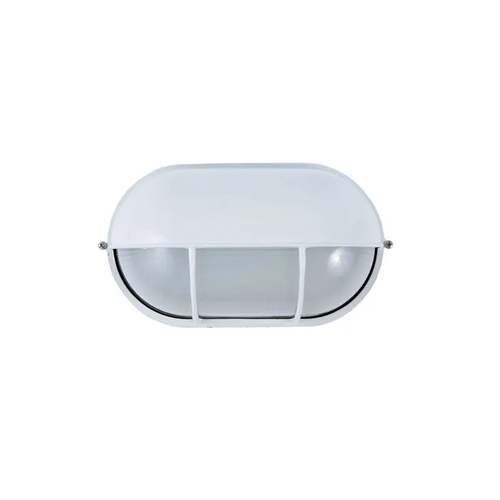 КОРАБНА ЛАМПА БЯЛА IP54 E27 60W RAL C3619M