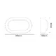 WALL LAMP WHITE ΙΡ54 Ε27 max.60W  280 x 185 x 96mm  RAL C3619M - изображение 2