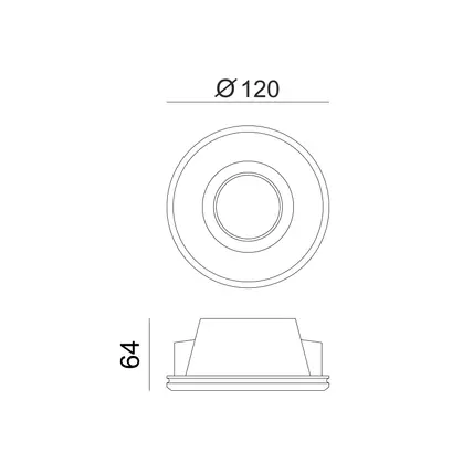 КРЪГЪЛ ГИПС ВГРАДЕН МЕТОД ЗА ИНСТАЛИРАНЕ НА СПОТ ЛАМПА ЗОЕ GU10