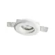ROUND GYPSUM TRIMLESS SPOT LUMINAIRE ERIN GU10