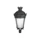 ROUND POLE HEAD D60 520Χ850 BLACK RALC0026