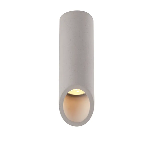CEILING LIGHT 1XGU10 GREY CEMENT D7XH24CM FALTSO