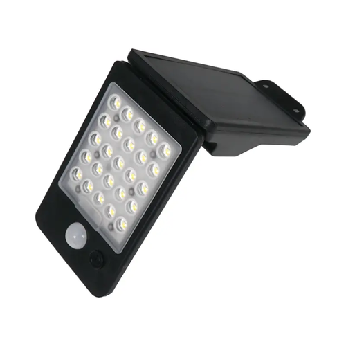 СОЛАРЕН СЕНЗОР SMD LED АПЛИК ЧЕРЕН 2W 200Lm 4000K IP65 120°