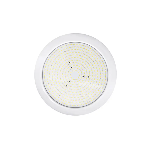 ^ LED ТЪНЪК ПЛАСТМАСОВ ОСВЕТИТЕЛ ЗА БАСЕЙН 20W 4000K 2200LM 110° IP68 12V DC Φ210Χ20mm