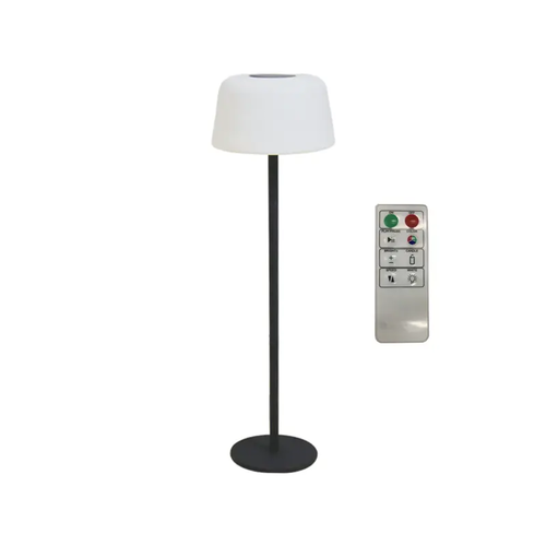 СОЛАРНА/ПРЕЗАРЕЖДАЕМА RGBW LED ПОДОВА ЛАМПА D30*H15CM IP65 LiFePO4 2000mAh