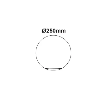 СОЛАРНА/ПРЕЗАРЕЖДАЕМА RGBW LED ТОПКА D25cm IP54 LiFePO4 1800mAh