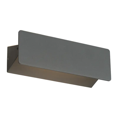 LED SMD АПЛИК 7W 210LM 190° 230V AC 3.000K ТЪМНО СИВ CRI80 IP54 30.000HRS
